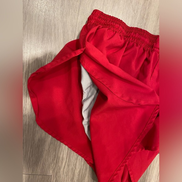 BoA Running Men's Small Red Black Green White Half Split Shorts S - Picture 5 of 6